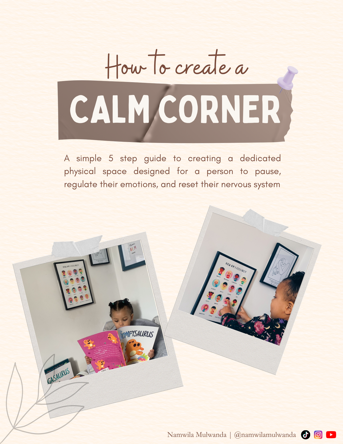 Calm Corner Creation Free Guide