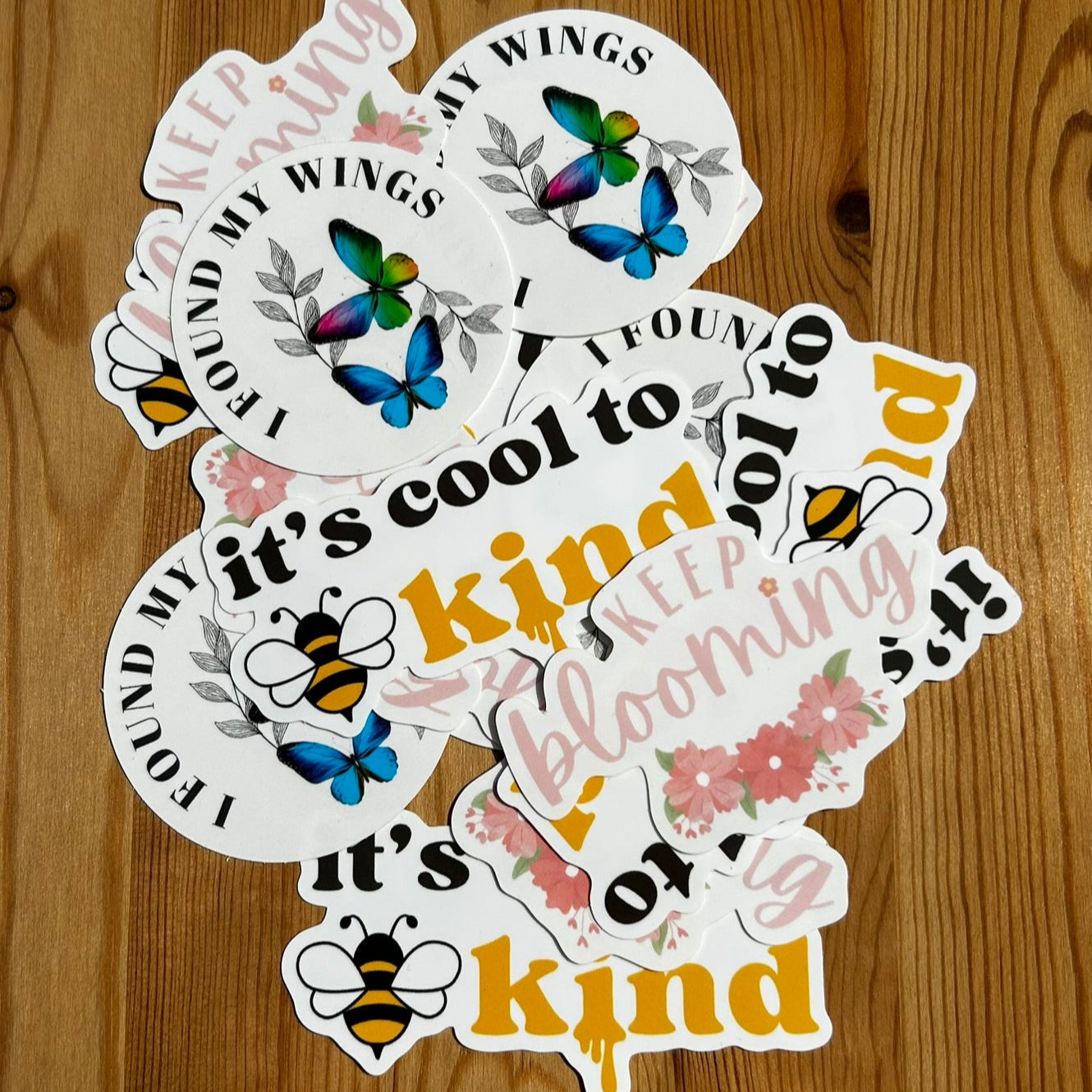 Keep Blooming – Die Cut Sticker