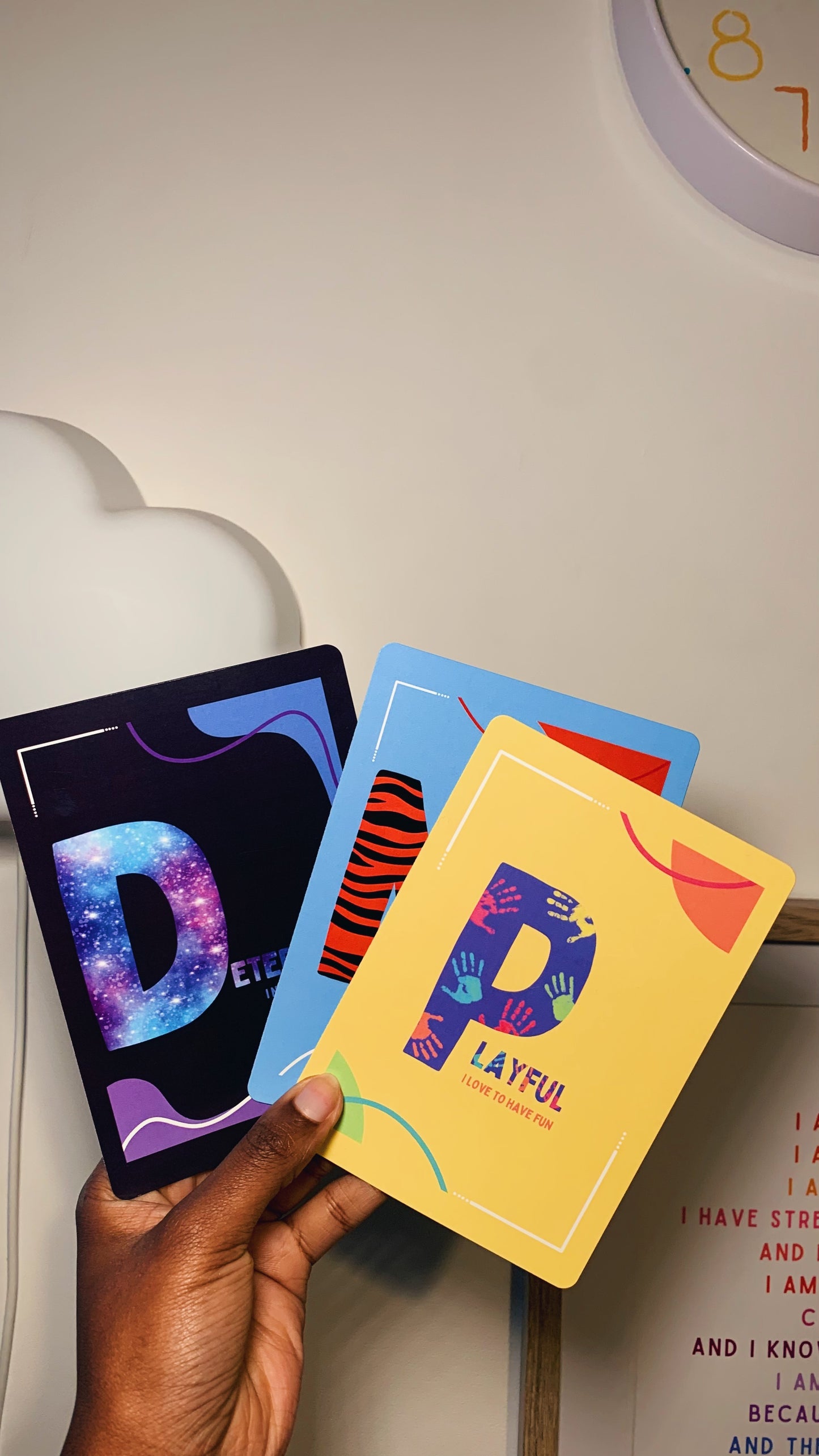 Alphabet Affirmation Flashcards