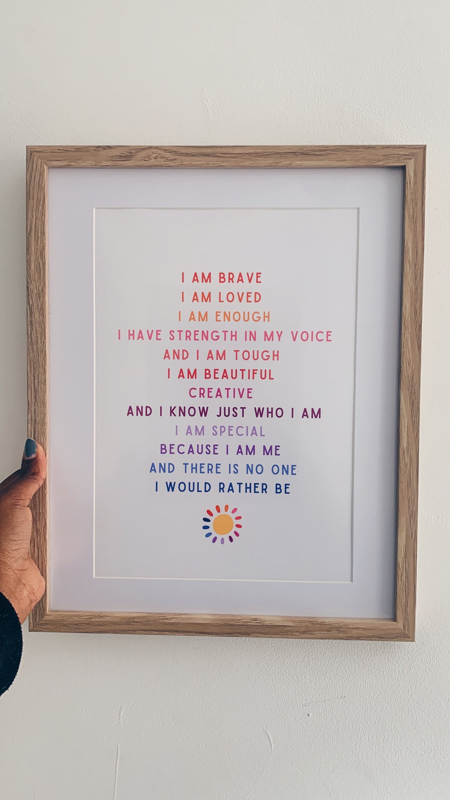 Affirmations Poster